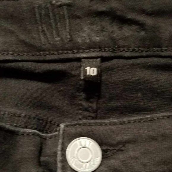 Kut from the Kloth Black Dakota Ankle Skinny Jeans size 10 - Picture 13 of 13